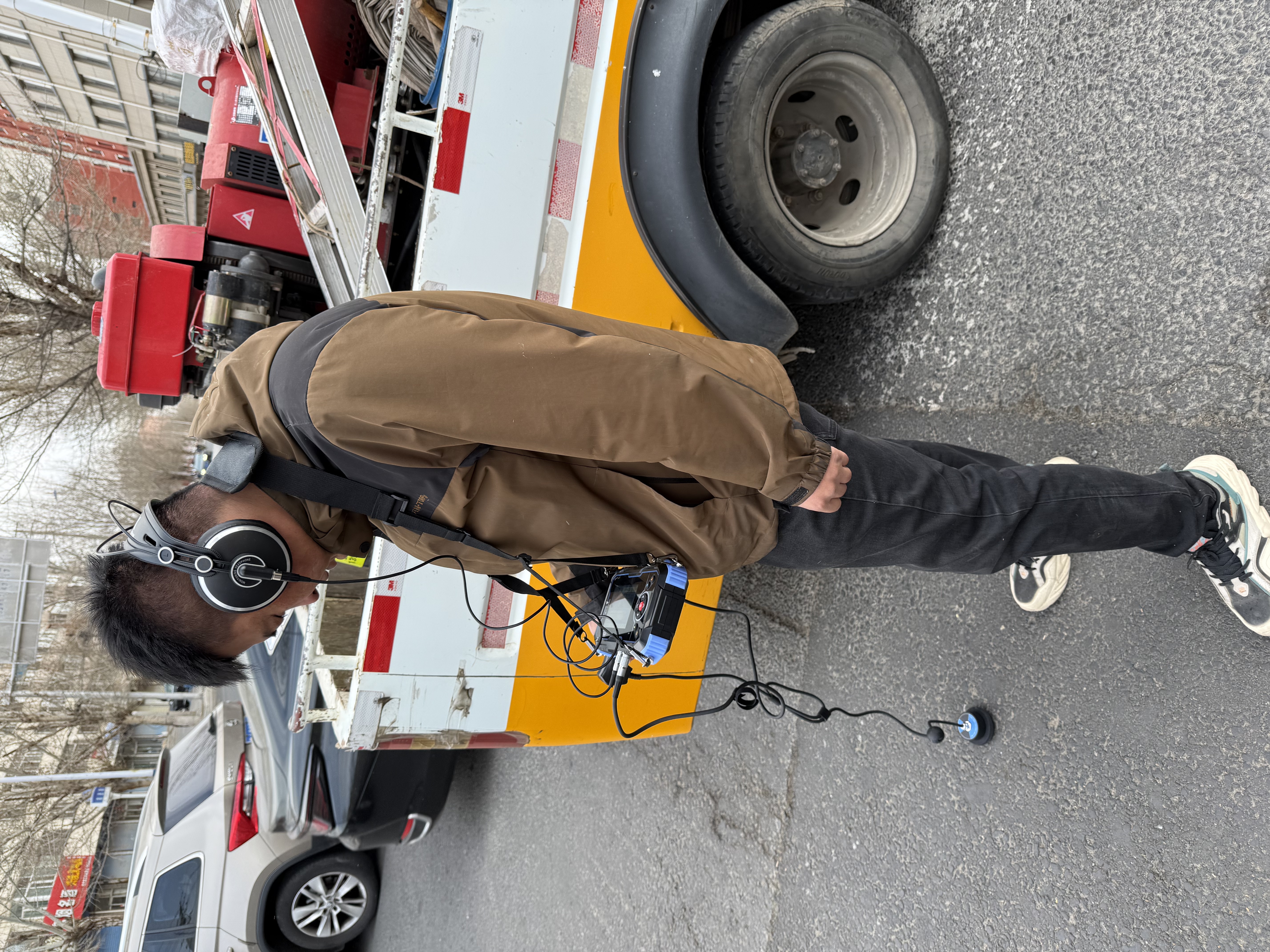 聽漏儀市政測(cè)試現(xiàn)場(chǎng)