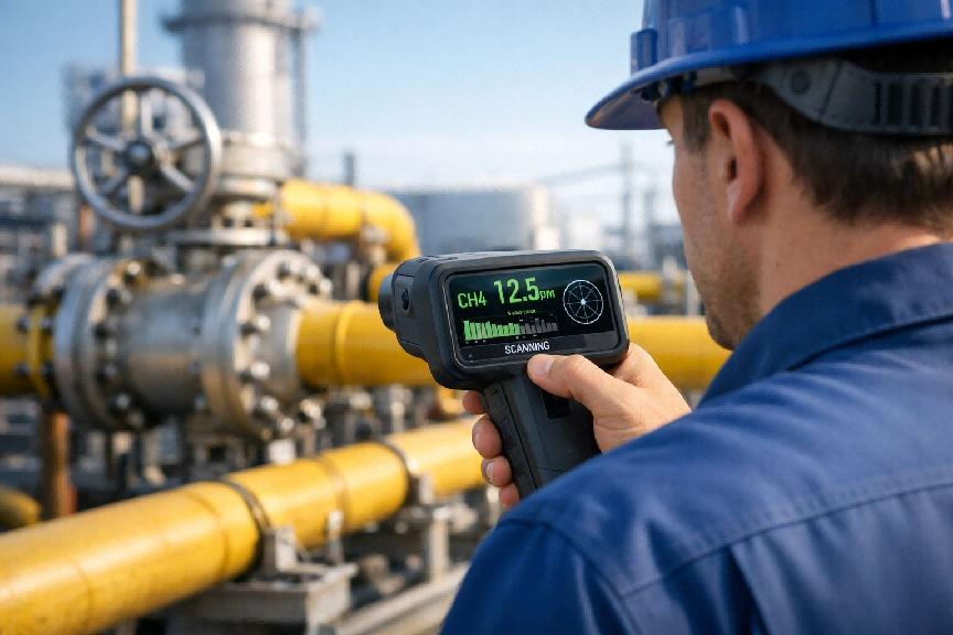 微型激光甲烷手持儀